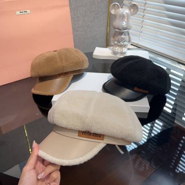 Miu Miu Hat MUH00163 Miu Miu Hat MUH00163